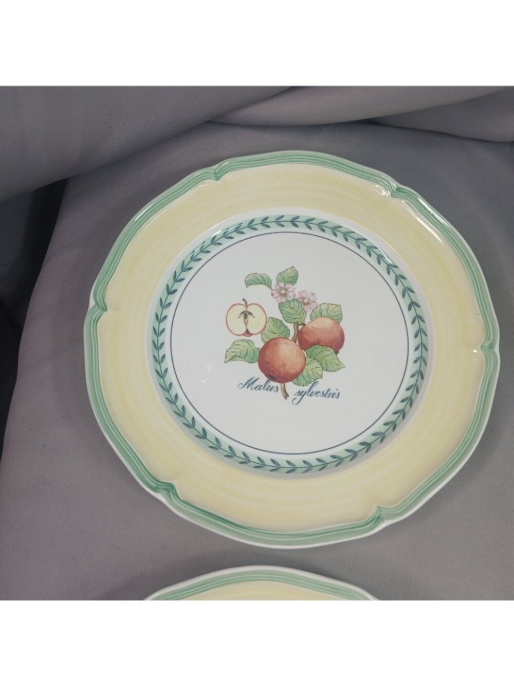 Villeroy & Boch French Garden Valence 2 Dinner Plates Vitro Porcelain - Picture 6 of 16